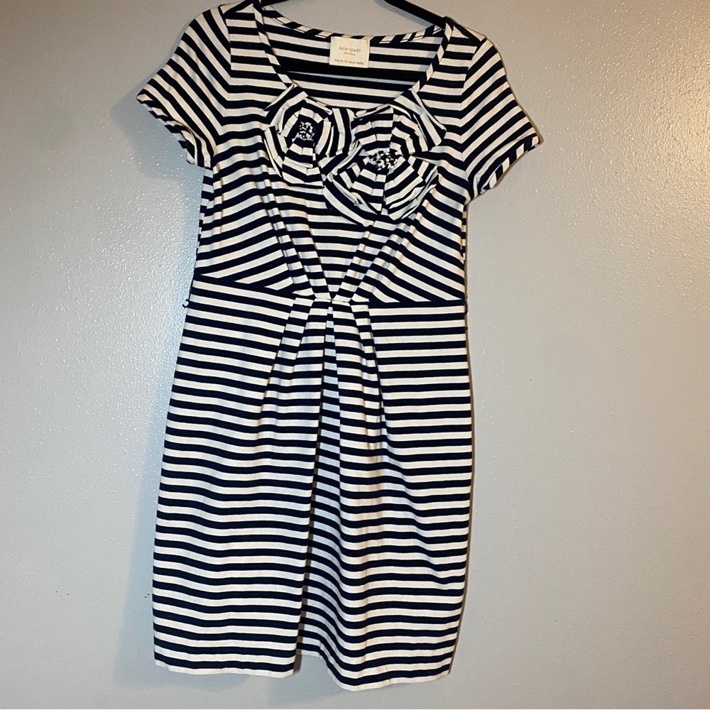 Kate Spade pinstriped dress - Picture 1 of 6